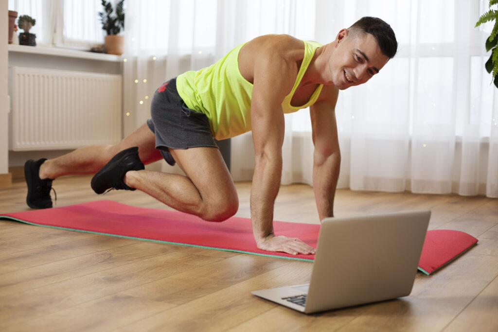 beginner workout challenge, no equipment needed