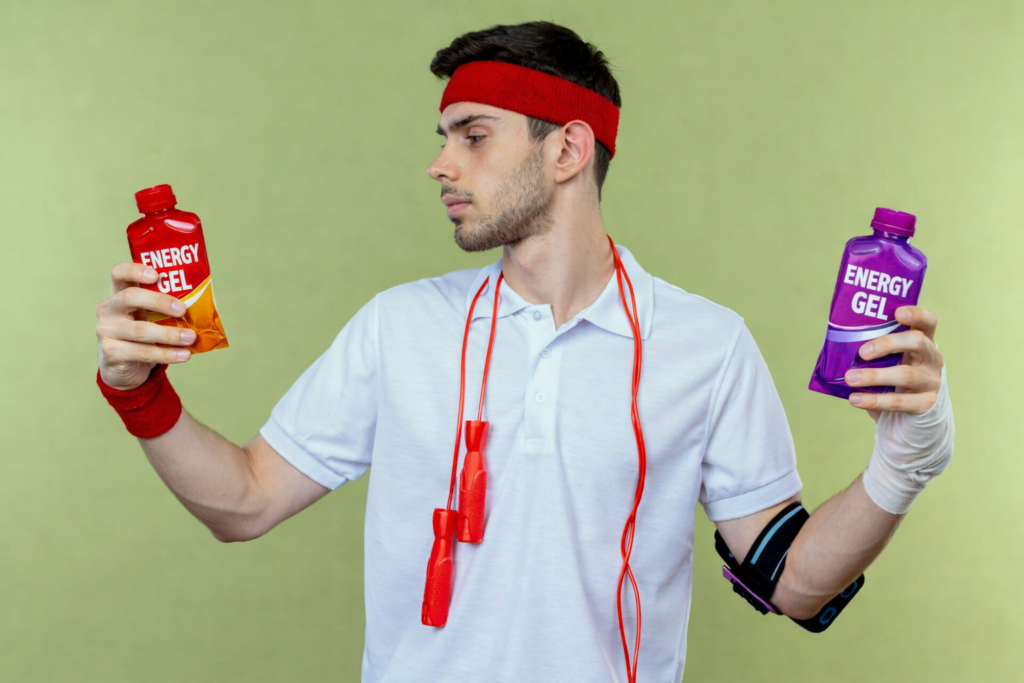 guy discerning if energy gels are safe for him (as a beginner)