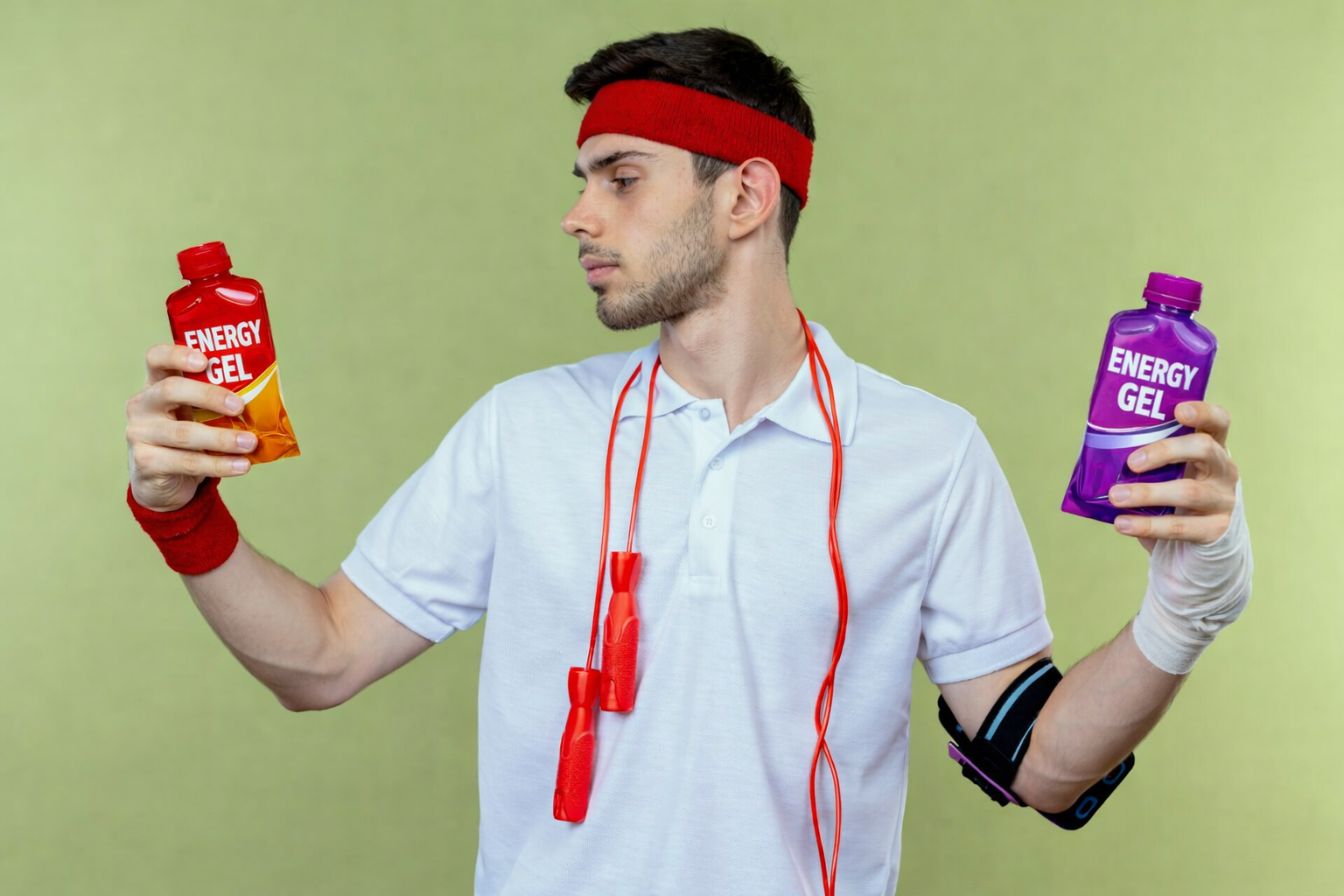 guy discerning if energy gels are safe for him (as a beginner)